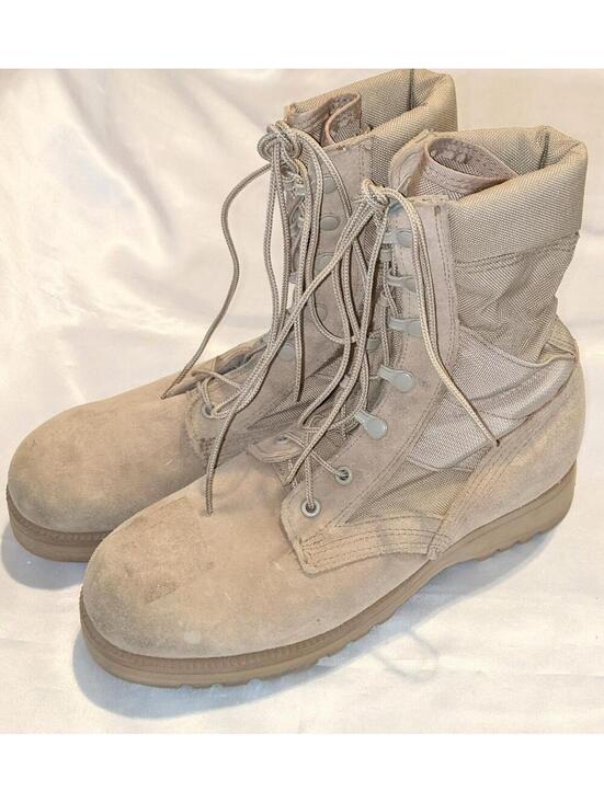 Rocky Hot Weather Army Military Combat Boots Tan SPM1C1-13-D-1017 Size 7 W main image 8